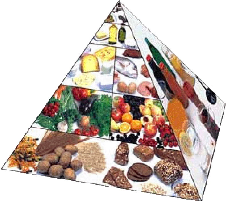 Ernährungspyramide Brainfood für Studenten